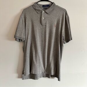 Polo by Ralph Lauren Gray Men's Shirt Size L